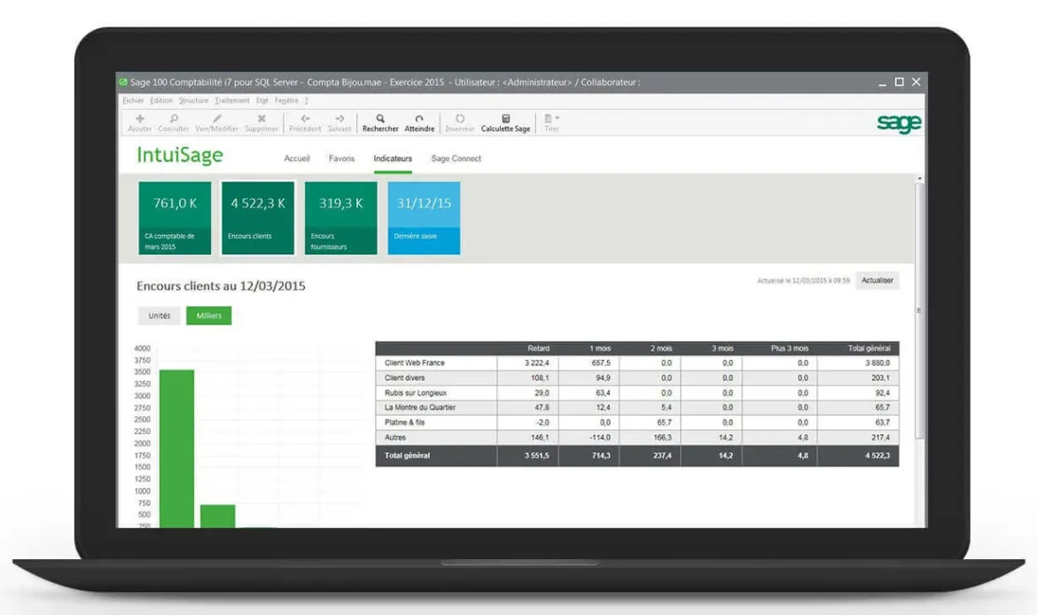 sage 100 entreprise industrie gestion comptable